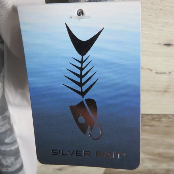 Silver Bait* Men's Short Sleeve Crew Neck Straight Hem Pullover Tee Shirt~XL - Picture 6 of 12